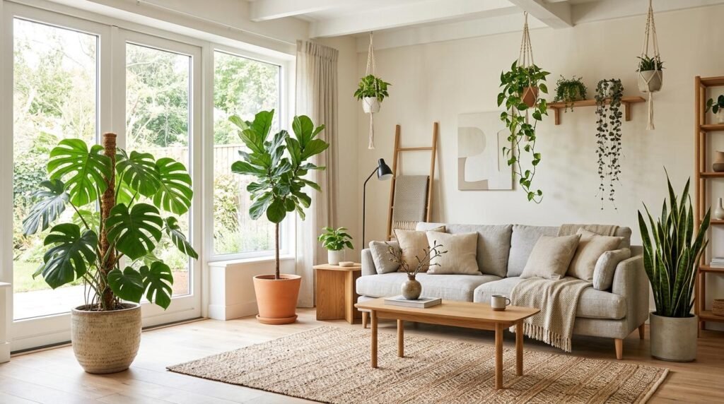 how to arrange indoor plants