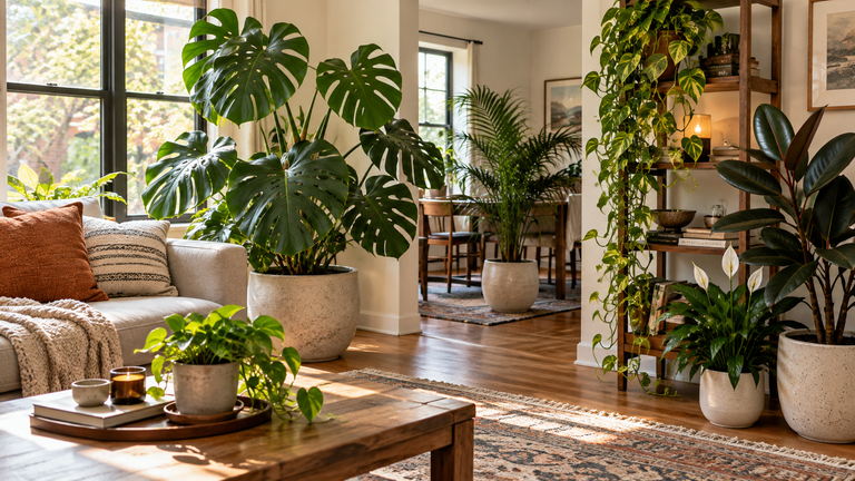 tropical indoor plants