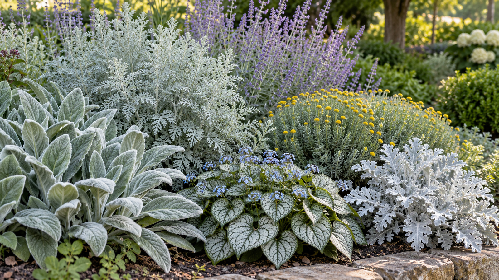 Silver foliage types