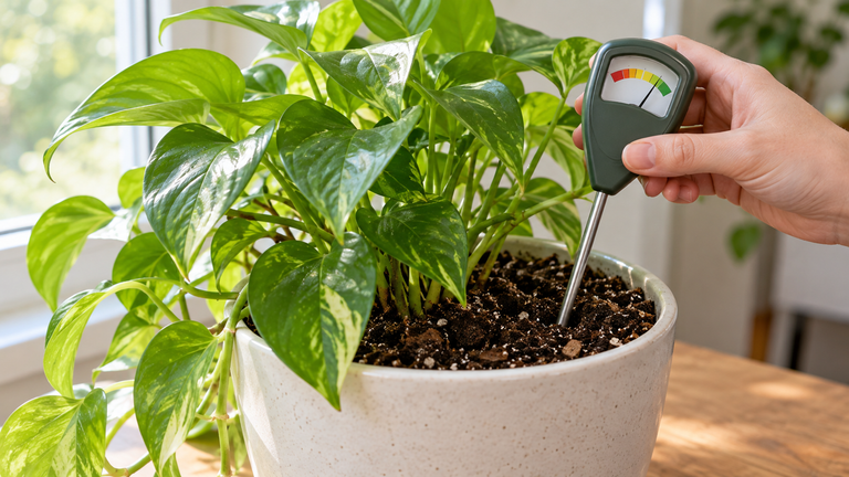 Plant moisture meter