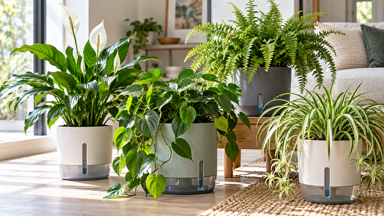 Self-watering pots